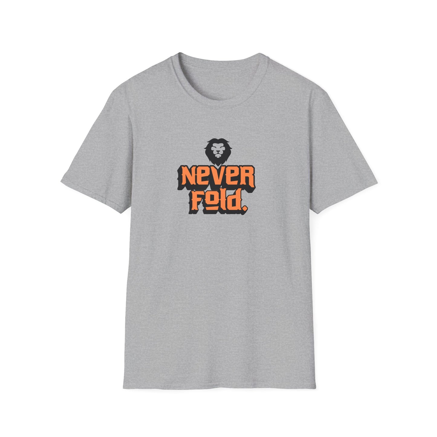 'Never Fold' - Motivational Tee for Everyday Confidence