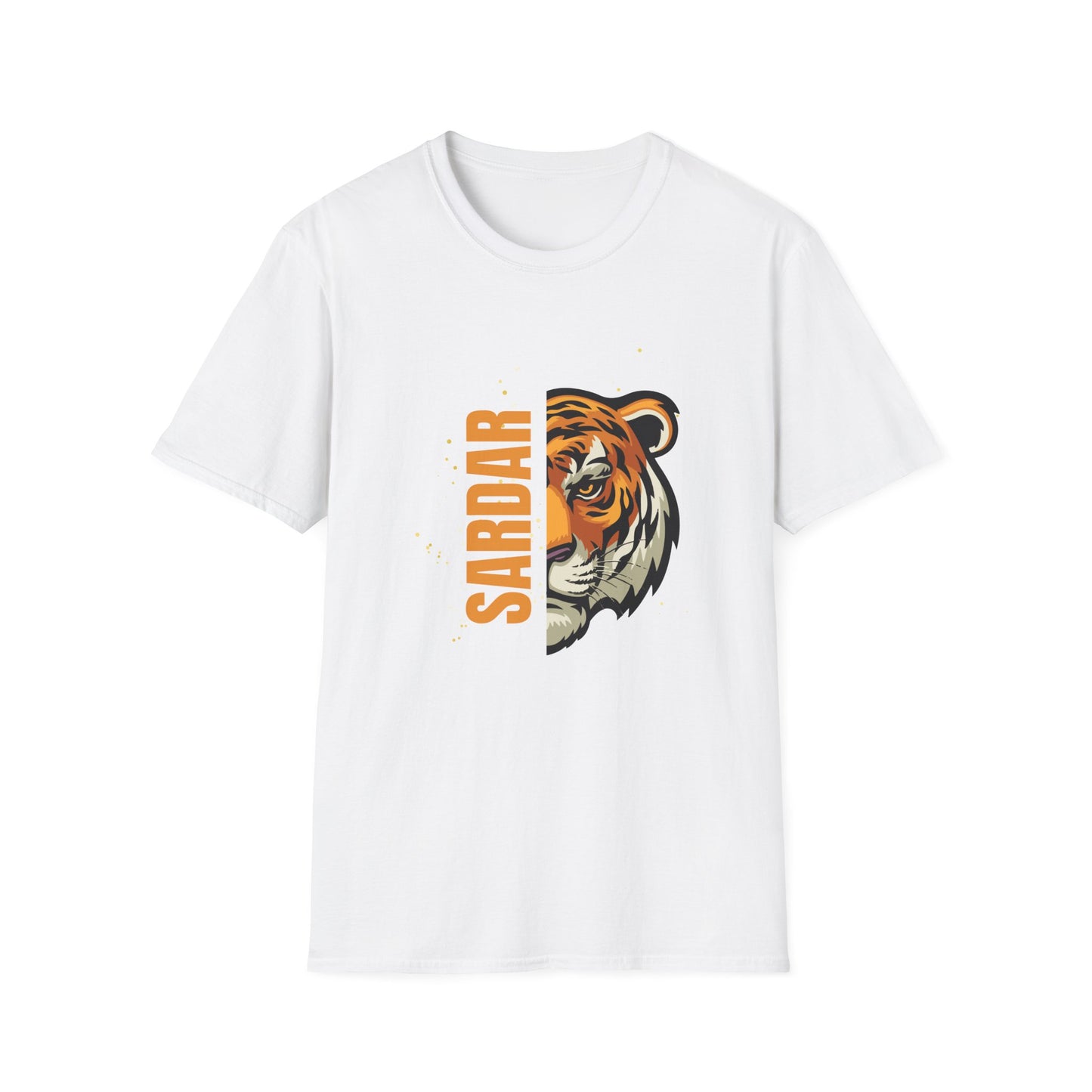 Sardar  - Tiger Graphic Unisex Softstyle T-Shirt