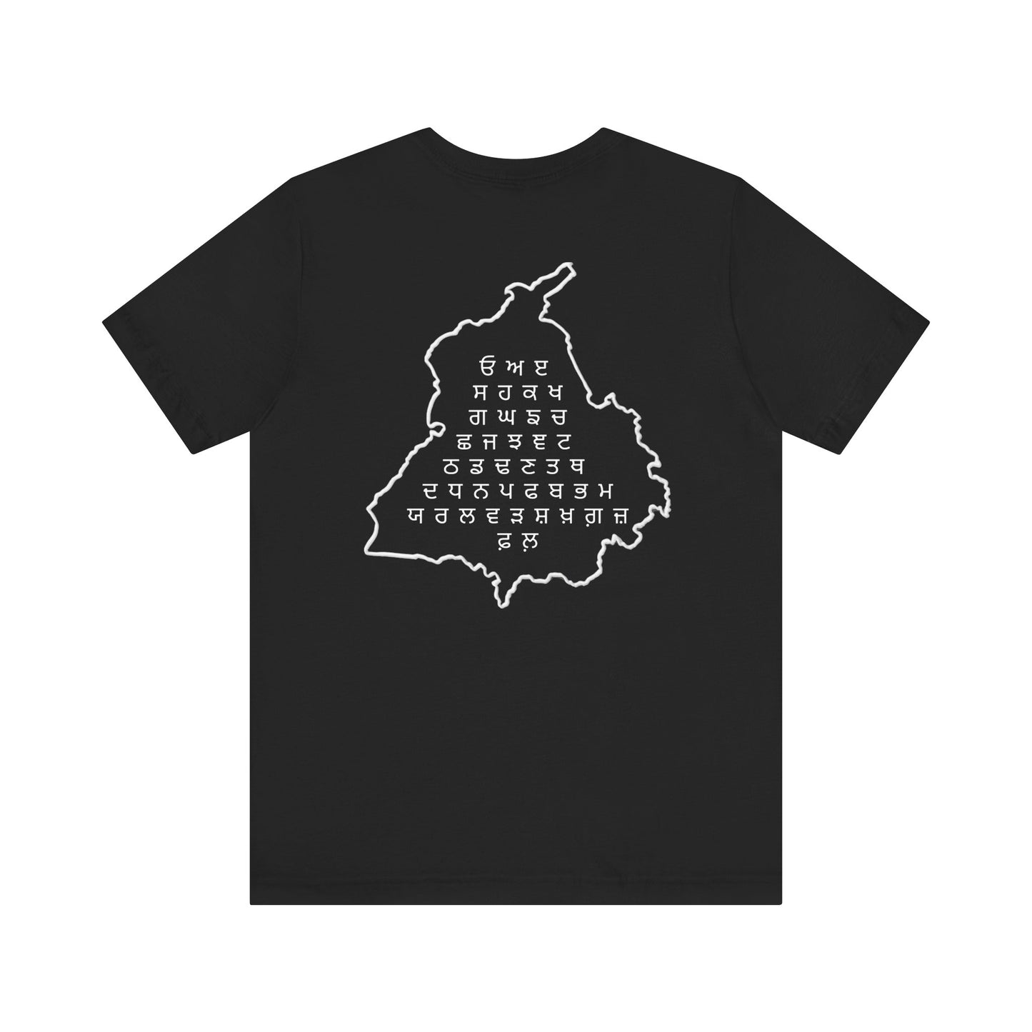 Punjabi Gurmukhi Alphabet Unisex Tee - Celebrating Culture & Identity