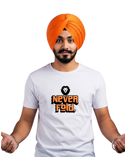 'Never Fold' - Motivational Tee for Everyday Confidence