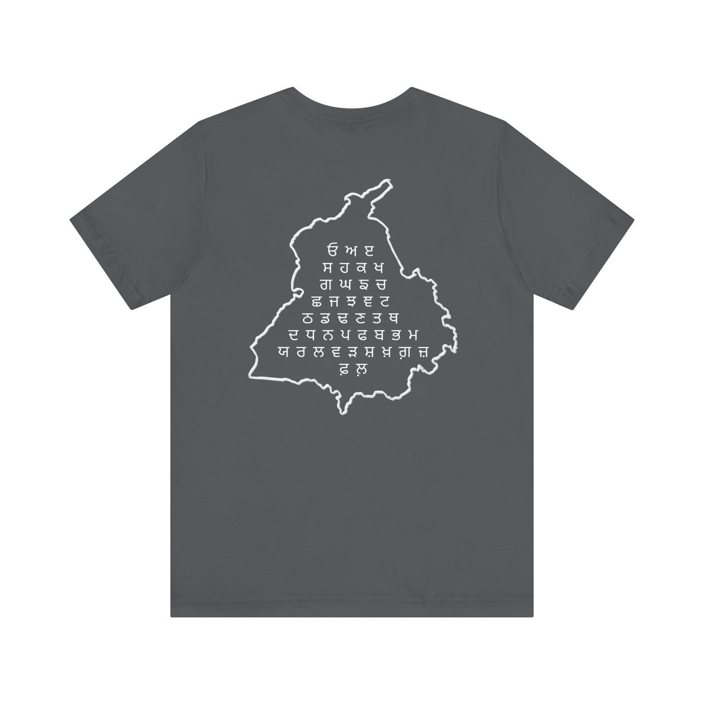 Punjabi Gurmukhi Alphabet Unisex Tee - Celebrating Culture & Identity