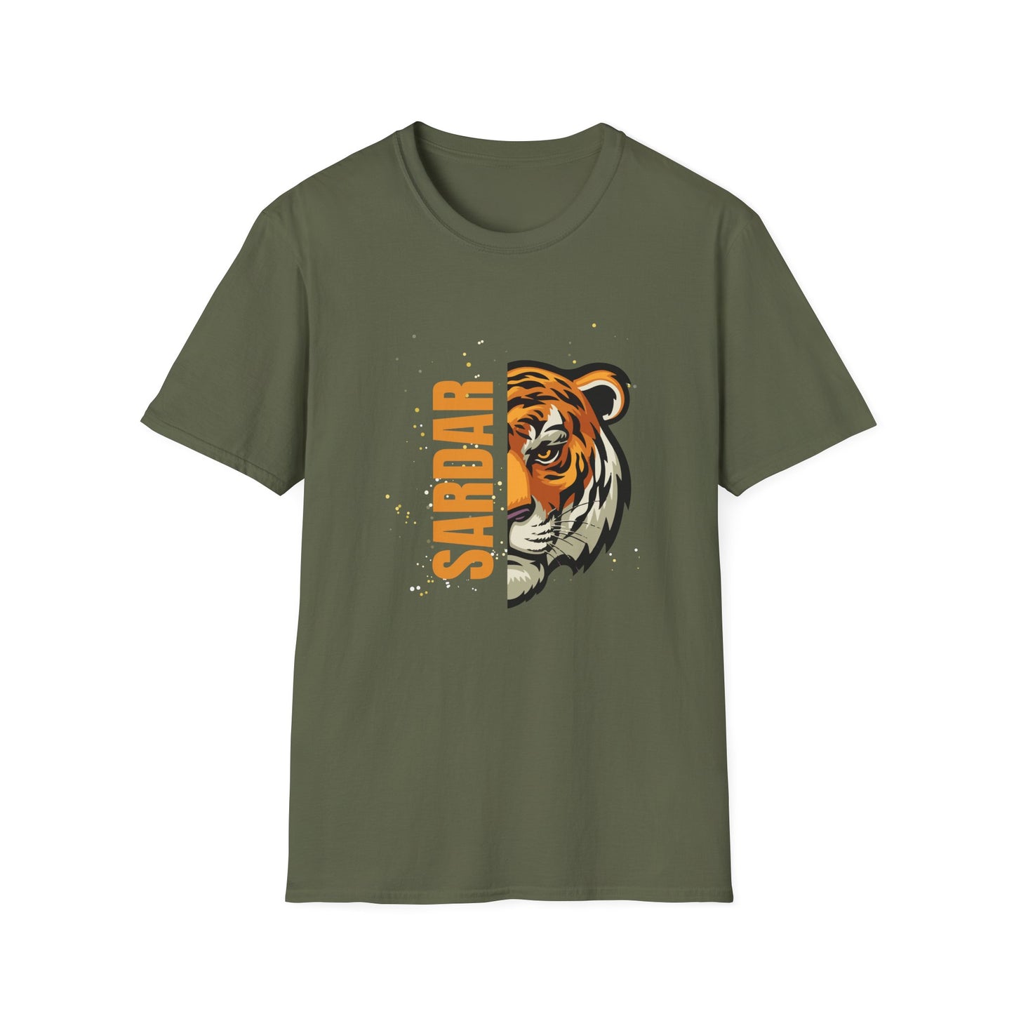 Sardar  - Tiger Graphic Unisex Softstyle T-Shirt